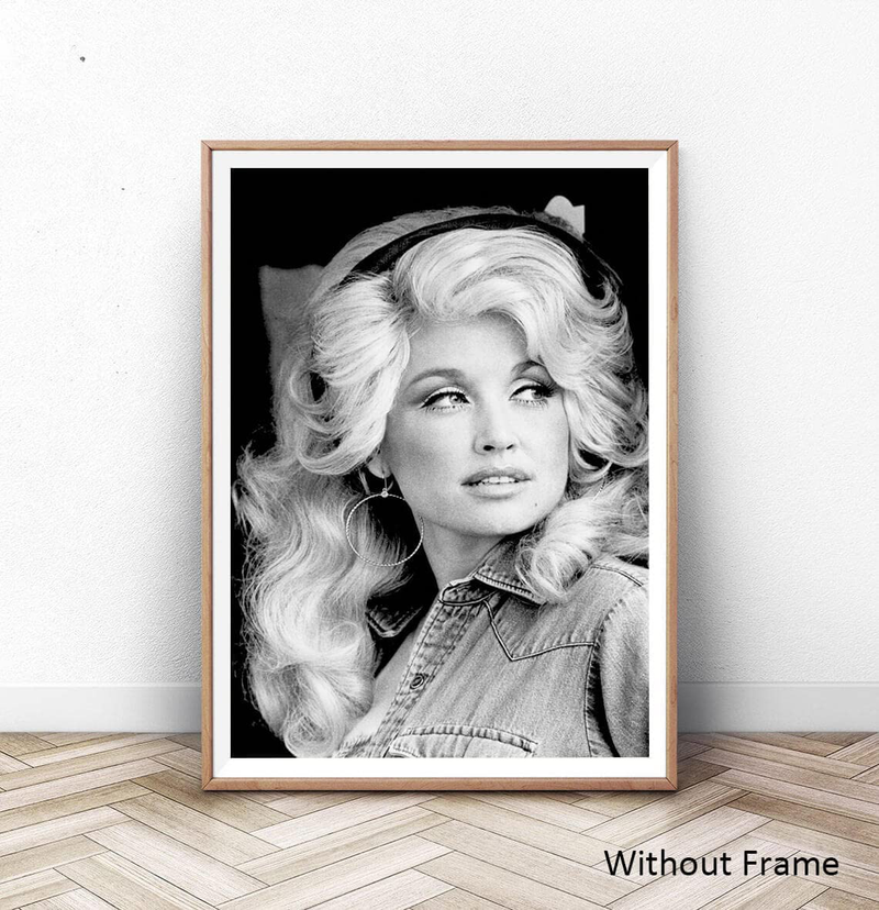 Dolly Parton Poster Canvas Prints Art Wall Decor 40X60Cm UNFRAMED Home & Garden > Decor > Artwork > Posters, Prints, & Visual Artwork XGL   
