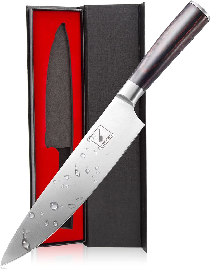 imarku Chef Knife - Pro Kitchen Knife 8 Inch Chef's Knives High Carbon German Stainless Steel Sharp Paring Knife with Ergonomic Handle Home & Garden > Kitchen & Dining > Kitchen Tools & Utensils imarku Default Title  