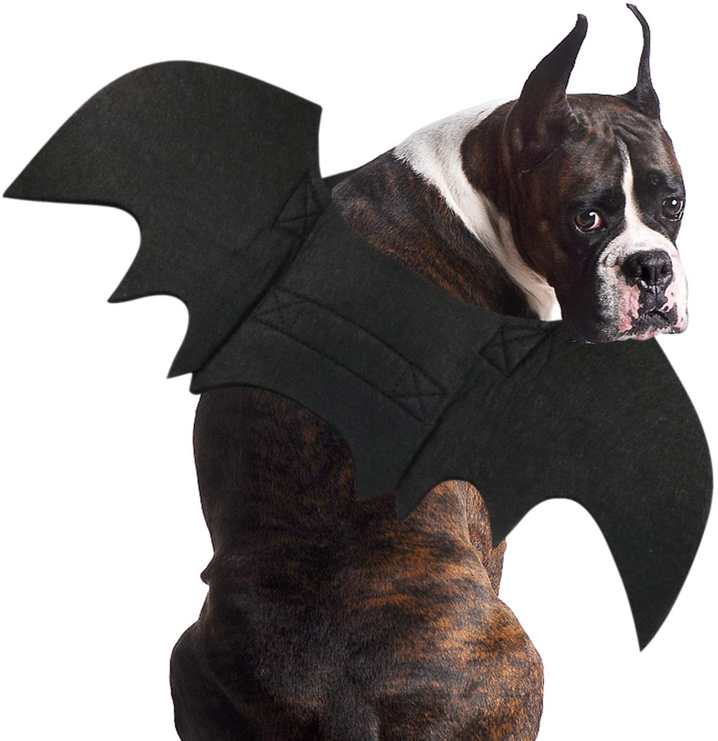 Rypet Dog Bat Costume - Halloween Pet Costume Bat Wings Cosplay Dog Costume Cat Costume for Party Animals & Pet Supplies > Pet Supplies > Dog Supplies > Dog Apparel Rypet X-Large  