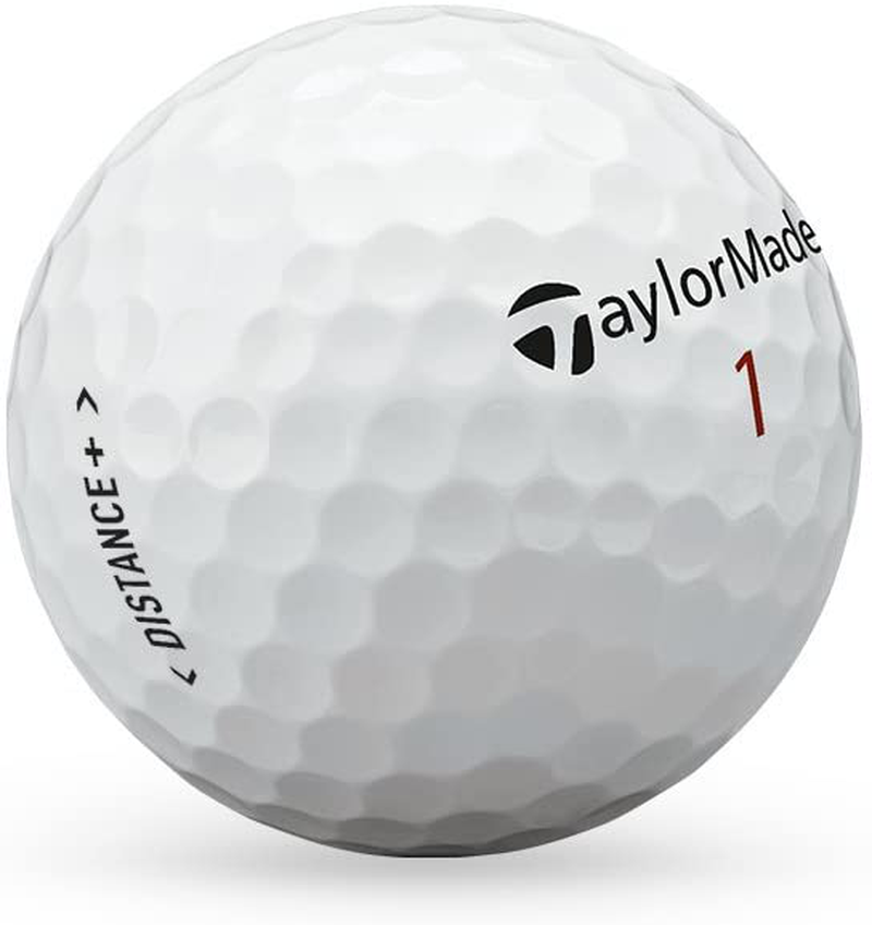 TaylorMade Distance Plus Golf Balls (One Dozen)