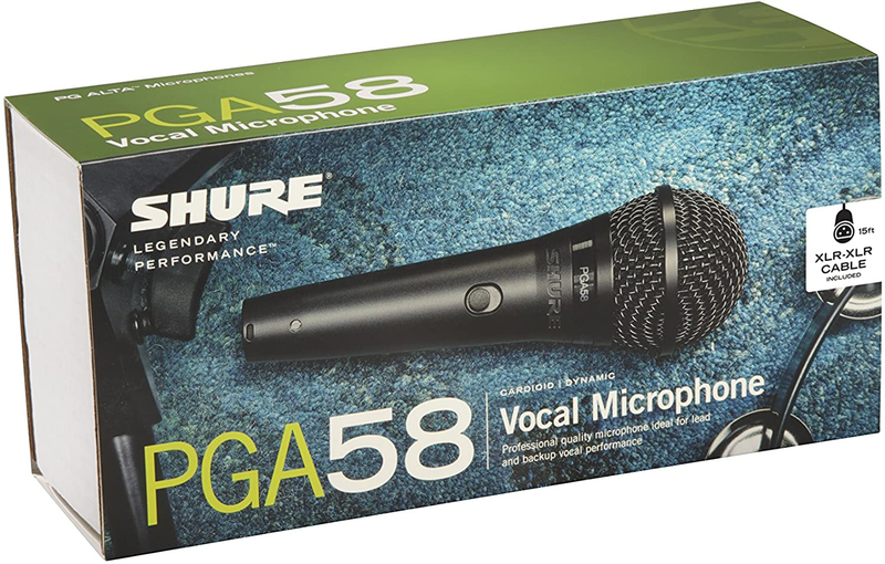 Shure PGA58-XLR Cardioid Dynamic Vocal Microphone Electronics > Audio > Audio Components > Microphones Shure   