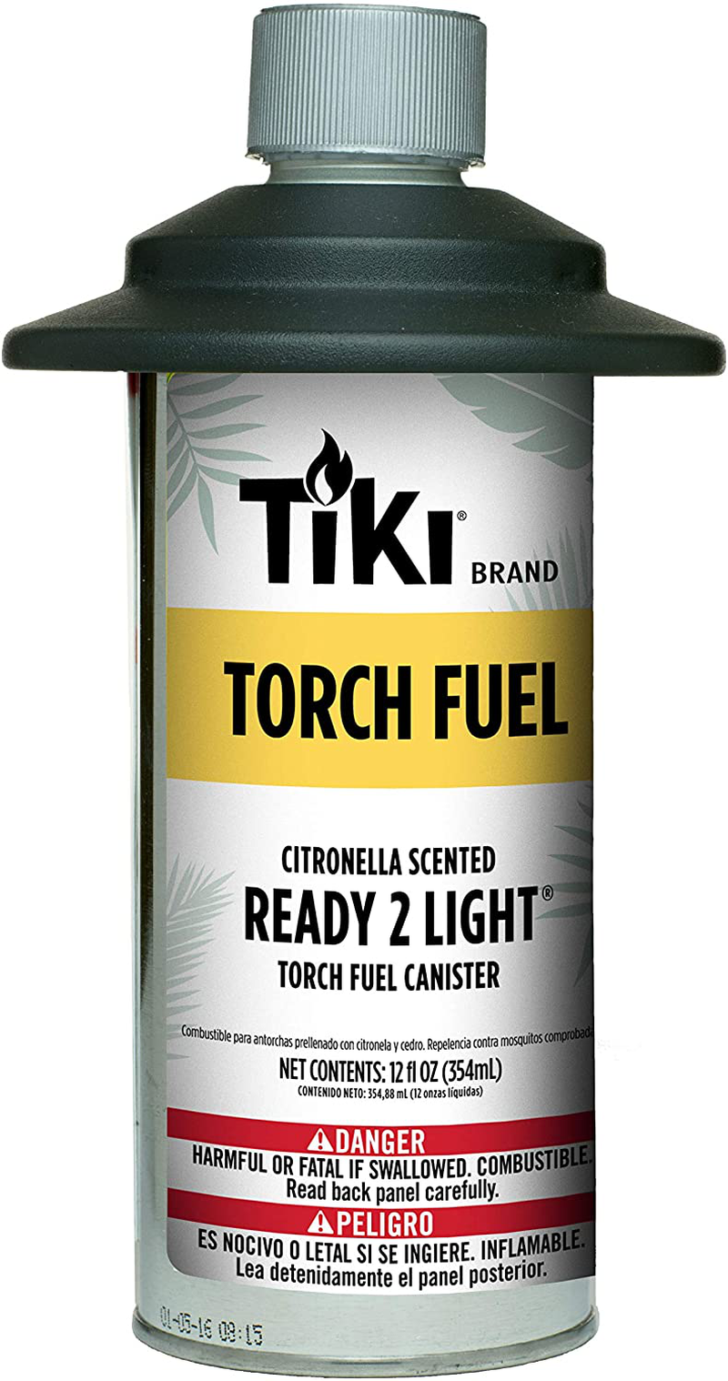 Tiki Brand Citronella Scented Torch Fuel, 50 Ounces Home & Garden > Lighting Accessories > Oil Lamp Fuel TIKI Fuel 12 Ounce Canister 