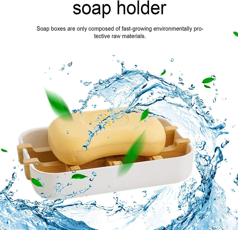 Ridecle Square Soap Dish,Soap Case Leak Proof Portable Soap Bar Holder,Soap Bar Holder with Drainage Design,Easy Cleaning Soap Box for Bathroom Shower Kitchen Washing Room Sporting Goods > Outdoor Recreation > Camping & Hiking > Portable Toilets & Showers Ridecle   