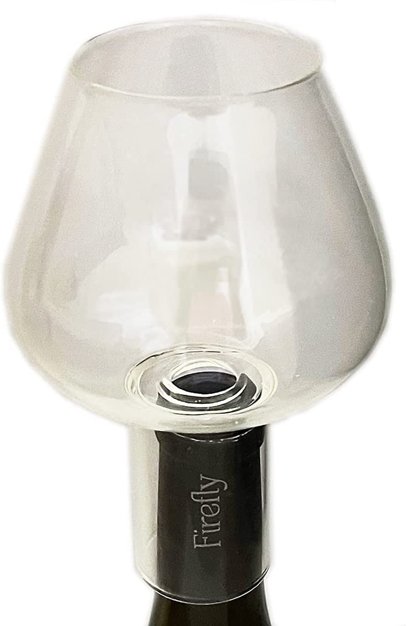 Firefly Wine Bottle Oil Lamp Flame Protector Glass Chimney Globe Home & Garden > Lighting Accessories > Oil Lamp Fuel Firefly Default Title  