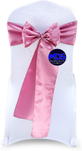 mds Pack of 25 Satin Chair Sashes Bow sash for Wedding and Events Supplies Party Decoration Chair Cover sash -Gold Arts & Entertainment > Party & Celebration > Party Supplies mds Dusty Pink 25 