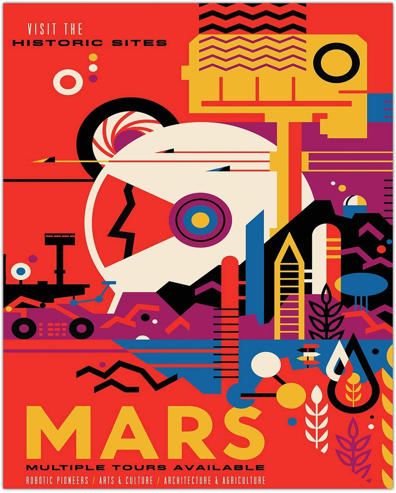 NASA Space Wall Decor - Set of Six 8x10 Glossy Prints - Perfect Future Planet Travel Room Art Posters Home & Garden > Decor > Artwork > Posters, Prints, & Visual Artwork TnT Prints   