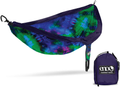 ENO, Eagles Nest Outfitters DoubleNest Print Lightweight Camping Hammock, 1 to 2 Person Home & Garden > Lawn & Garden > Outdoor Living > Hammocks ENO Tie Dye V2  