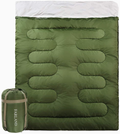 FARLAND Sleeping Bags 20℉ for Adults Teens Kids with Compression Sack Portable and Lightweight for 3-4 Season Camping, Hiking,Waterproof, Backpacking and Outdoors Sporting Goods > Outdoor Recreation > Camping & Hiking > Sleeping BagsSporting Goods > Outdoor Recreation > Camping & Hiking > Sleeping Bags FARLAND Army green Double 