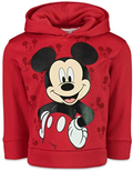 Disney Mickey Mouse Boys Fleece Pullover Hoodie Home & Garden > Decor > Seasonal & Holiday Decorations& Garden > Decor > Seasonal & Holiday Decorations Bentex Group, Inc. Red 5T 