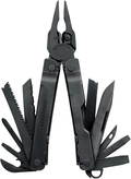 LEATHERMAN, Super Tool 300 Multitool with Premium Replaceable Wire Cutters and Saw, Stainless Steel with Nylon Sheath Sporting Goods > Outdoor Recreation > Camping & Hiking > Camping Tools Leatherman Black  