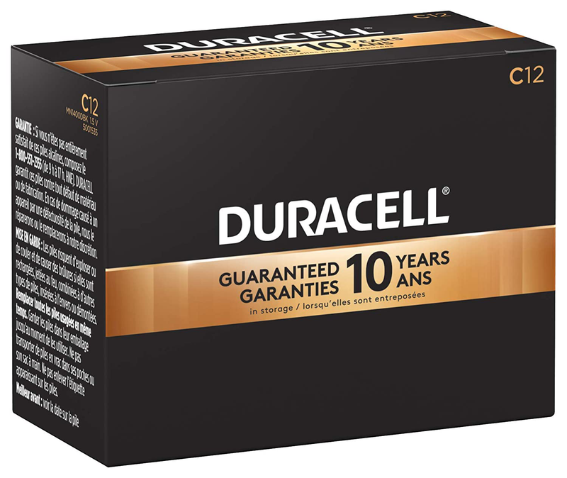 Duracell, MN2400BKD, Standard Battery, AAA, Alkaline, PK24 Electronics > Electronics Accessories > Power > Batteries Duracell C Batteries 12 Count (Pack of 1)
