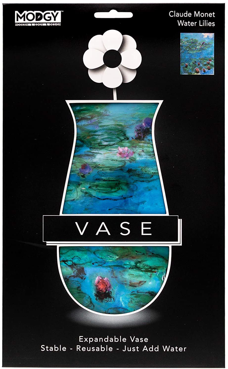 MODGY Collapsible and Expandable Plastic Vase (Water Lilies) Home & Garden > Decor > Vases MODGY   
