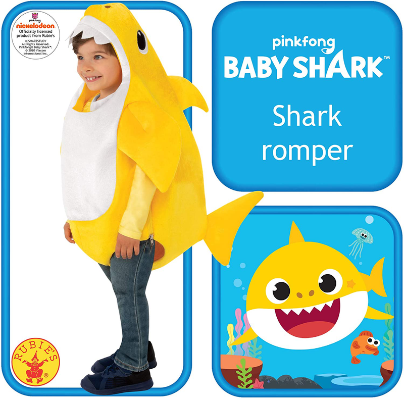 Rubie's Kid's Baby Shark Costume with Sound Chip Apparel & Accessories > Costumes & Accessories > Costumes Rubie's   
