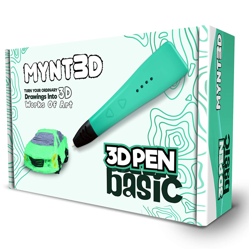 MYNT3D Basic 3D Pen [New for 2020] 1.75mm ABS and PLA Compatible 3D Printing Pen Electronics > Print, Copy, Scan & Fax > 3D Printer Accessories MYNT3D Default Title  