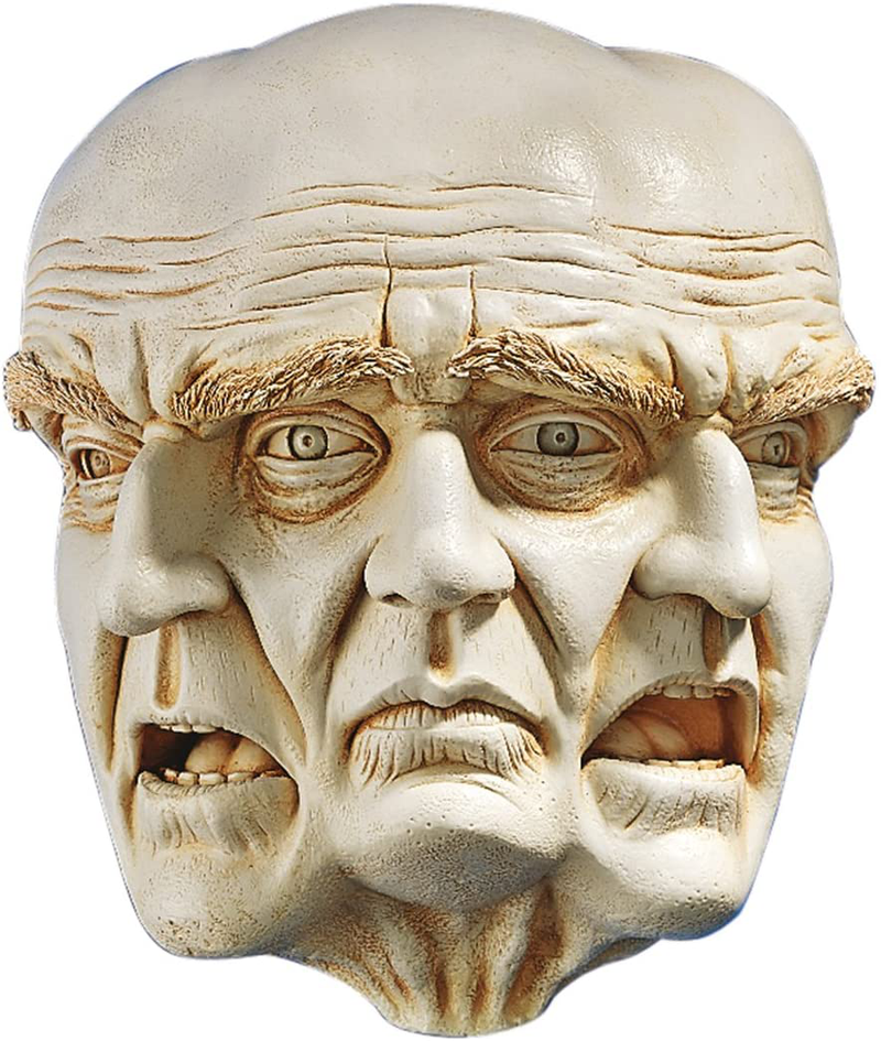 Design Toscano DB51037 Faces of a Nightmare Gothic Wall Sculpture, 10 Inch, Polyresin, Ancient Ivory Home & Garden > Decor > Artwork > Sculptures & Statues Design Toscano Default Title  