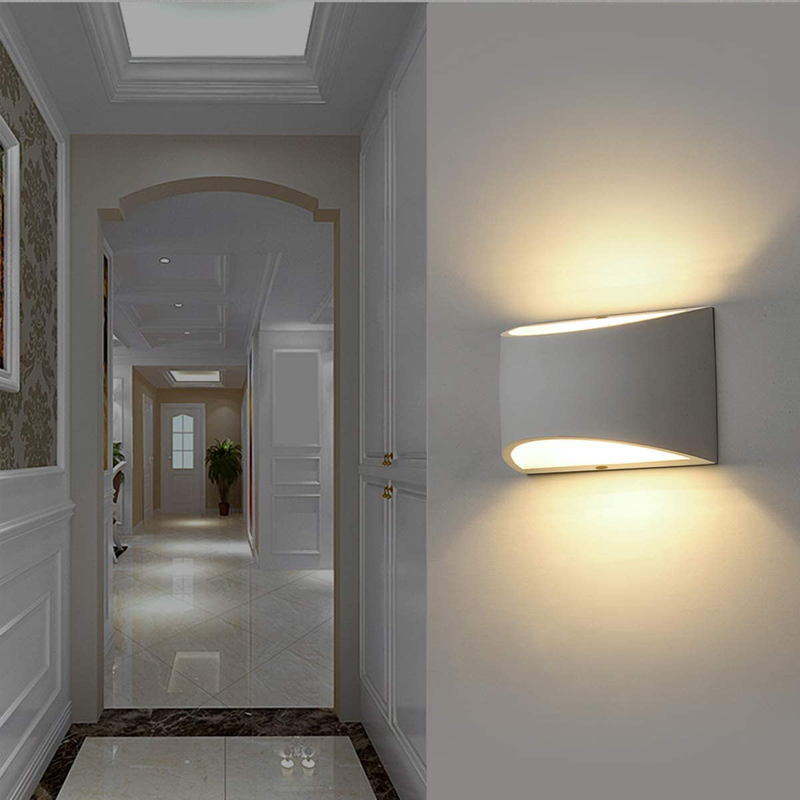 Modern LED Wall Sconce Lighting Fixture Lamps 7W Warm White 2700K up and down Indoor Plaster Wall Lamps for Living Room Bedroom Hallway Home Room Decor(With G9 Bulbs NOT Plug) Home & Garden > Lighting > Lighting Fixtures > Wall Light Fixtures KOL DEALS   