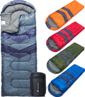 Mallome Sleeping Bags for Adults Kids & Toddler - Camping Accessories Backpacking Gear for Cold Weather & Warm - Lightweight Equipment with Ultralight Compact Bag - Girls Boys Single & Double Person Sporting Goods > Outdoor Recreation > Camping & Hiking > Sleeping BagsSporting Goods > Outdoor Recreation > Camping & Hiking > Sleeping Bags MalloMe Mountain Gray with Stripes Single - 31in x 86.6" 