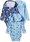 Hanes Baby-Girls Ultimate Baby Flexy 3 Pack Hoodie Bodysuits Home & Garden > Decor > Seasonal & Holiday Decorations Hanes Sky 18-24 Months 