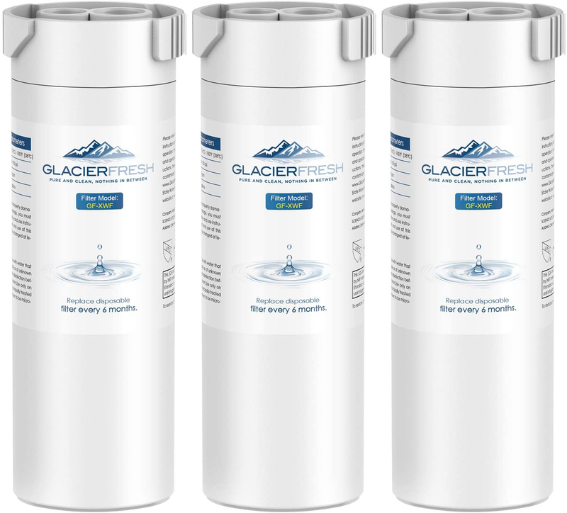 GLACIER FRESH XWF Replacement for GE XWF Refrigerator Water Filter Pack of 3 Home & Garden > Household Appliance Accessories GLACIER FRESH Default Title  