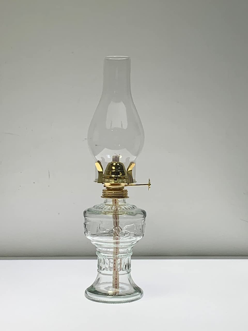 Oil-Lamp Vintage Glass Kerosene-Lantern - 13''Chamber Oil Lamp (13 in)