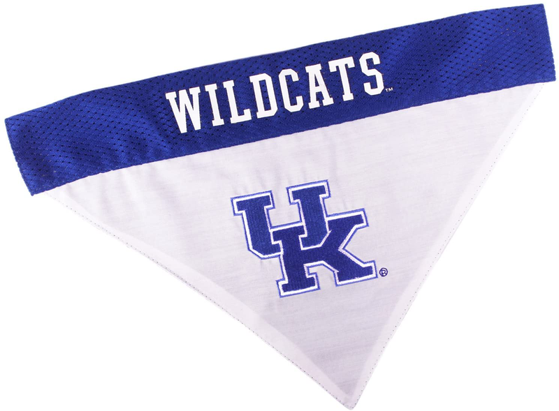 Pets First Kentucky Reversible Bandana for Dogs Animals & Pet Supplies > Pet Supplies > Cat Supplies > Cat Apparel Pets First Large/X-Large  