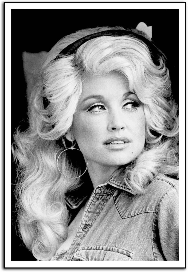 Dolly Parton Poster Canvas Prints Art Wall Decor 40X60Cm UNFRAMED Home & Garden > Decor > Artwork > Posters, Prints, & Visual Artwork XGL Dolly Parton 1  