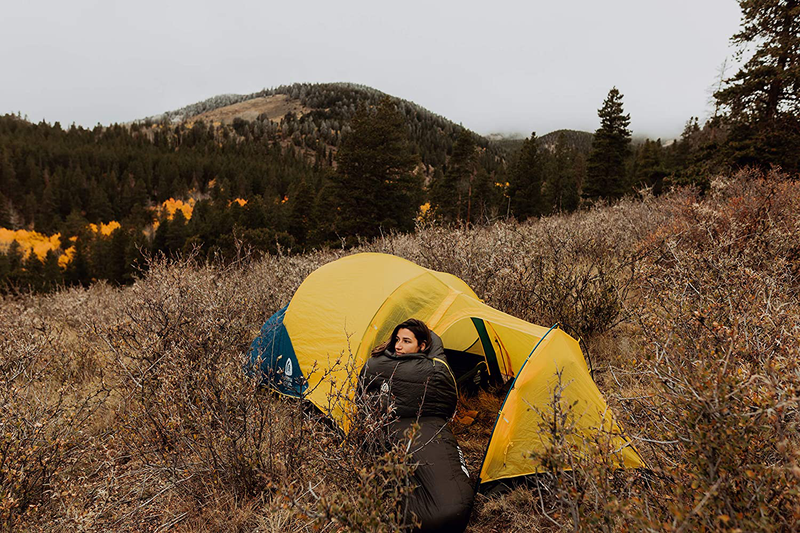 Sierra Designs Nitro 0 Degree Dridown Sleeping Bag Ultralight down Sleeping Bag for Backpacking and Camping for Men & Women