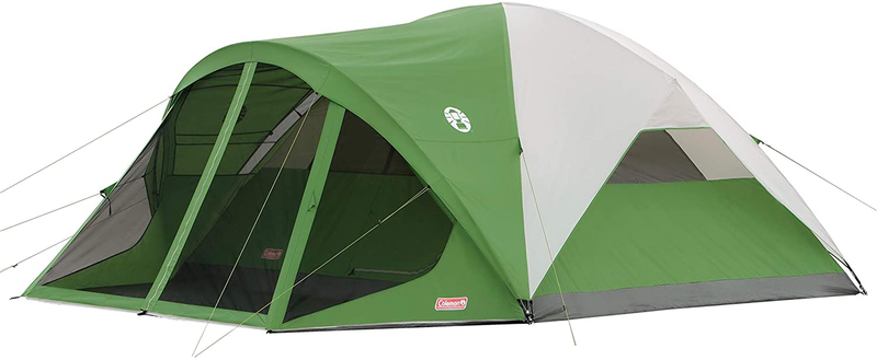 Coleman Dome Tent with Screen Room | Evanston Camping Tent with Screened-In Porch Sporting Goods > Outdoor Recreation > Camping & Hiking > Tent Accessories Coleman 8-person  