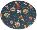 Christmas Tree Skirt, Christmas Decorations Xmas Party Supplies Holiday Tree Ornament for Gift 36 inches Home & Garden > Decor > Seasonal & Holiday Decorations > Christmas Tree Skirts RIEDIOVS Blue Medium 