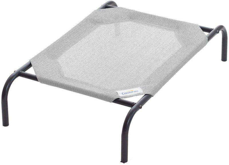 Coolaroo The Original Elevated Pet Bed Animals & Pet Supplies > Pet Supplies > Dog Supplies > Dog Beds Coolaroo Grey Small (Pack of 1) 