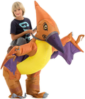 Hsctek Inflatable Ride on Dinosaur Costume for Kids Boys Girls Apparel & Accessories > Costumes & Accessories > Costumes HSCTEK Pteranodon Large 