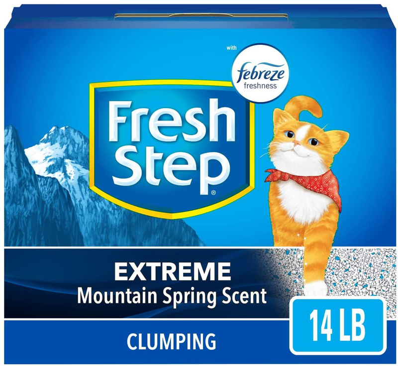 Fresh Step Scented Litter with The Power of Febreze, Clumping Cat Litter Animals & Pet Supplies > Pet Supplies > Cat Supplies > Cat Litter Fresh Step Extreme 14 lb 