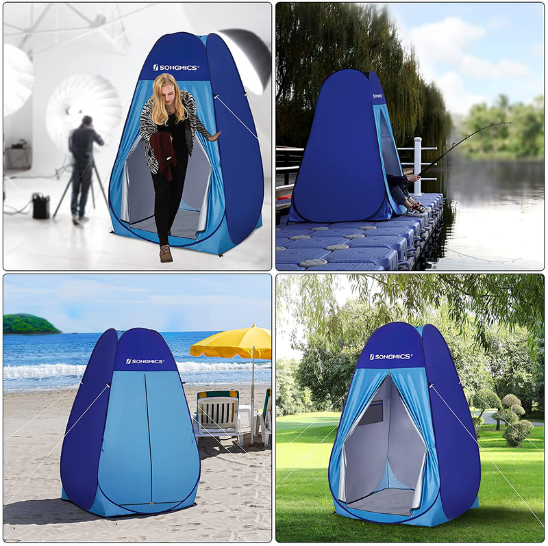 SONGMICS Pop up Privacy Tent, Portable Camping Shower Toilet Changing Shelter Sporting Goods > Outdoor Recreation > Camping & Hiking > Portable Toilets & Showers SONGMICS   