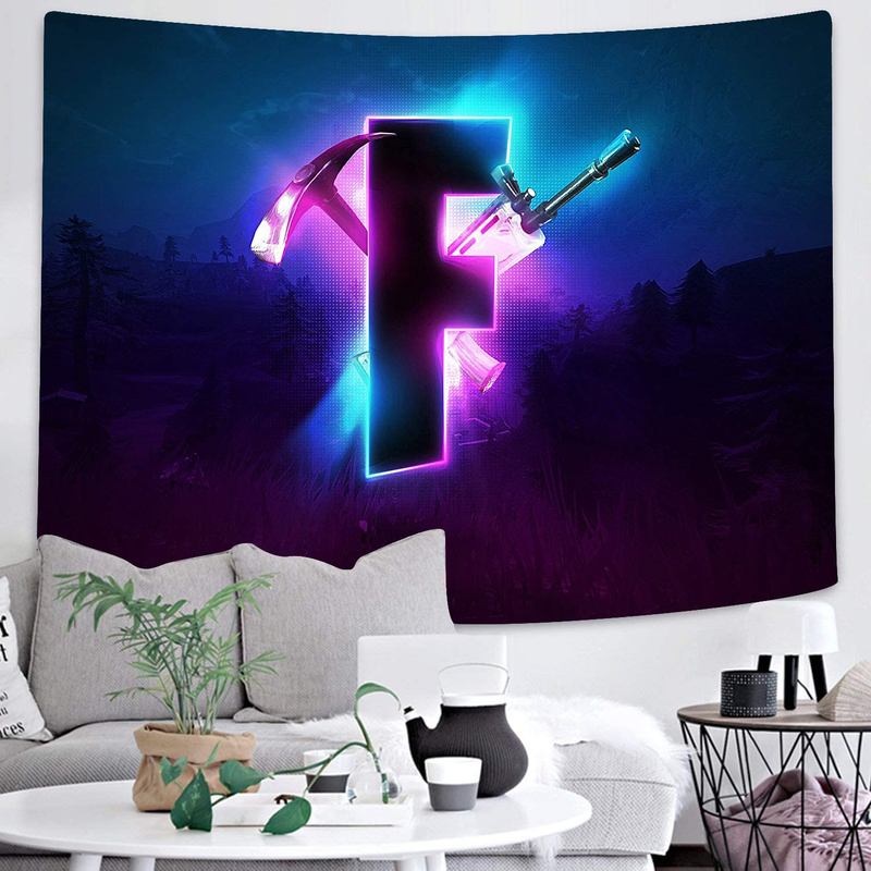 DBLLF Video Gaming Tapestry Funny Cool Game Theme Stuff Tapestries for Men Teen Boy Bedroom, Funny Modern Video Game Tapestries Poster Blanket College Dorm Home Decor 80”60” DBZY0601 Home & Garden > Decor > Artwork > Decorative TapestriesHome & Garden > Decor > Artwork > Decorative Tapestries DBLLF   