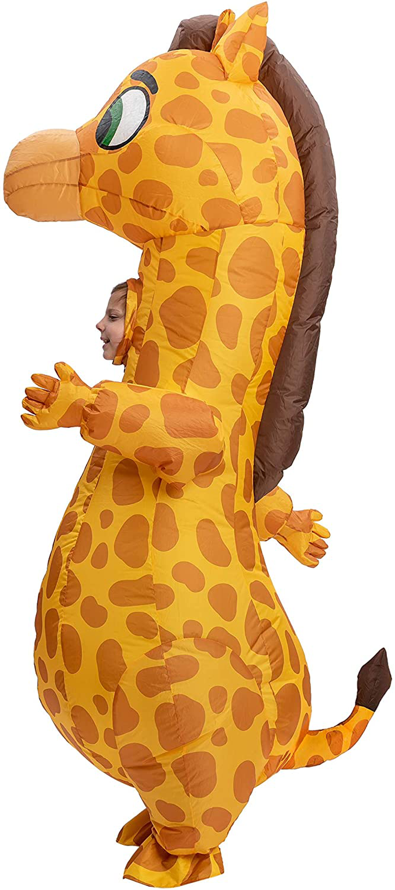 Spooktacular Creations Child Unisex Giraffe Full Body Inflatable Costume - Medium Child (7-10) Apparel & Accessories > Costumes & Accessories > Costumes Spooktacular Creations   