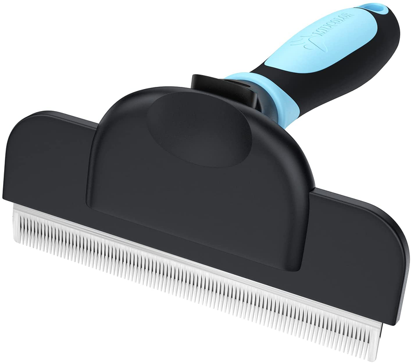MIU COLOR Pet Grooming Brush, Deshedding Tool for Dogs & Cats-Effectively Reduces Shedding by up to 95% for Short Medium and Long Pet Hair Animals & Pet Supplies > Pet Supplies > Dog Supplies MIU COLOR Blue C-Long Hair 