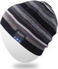 Rotibox Bluetooth Beanie Hat Wireless Headphone for Outdoor Sports Xmas Gifts  Rotibox A2-bb010-black  