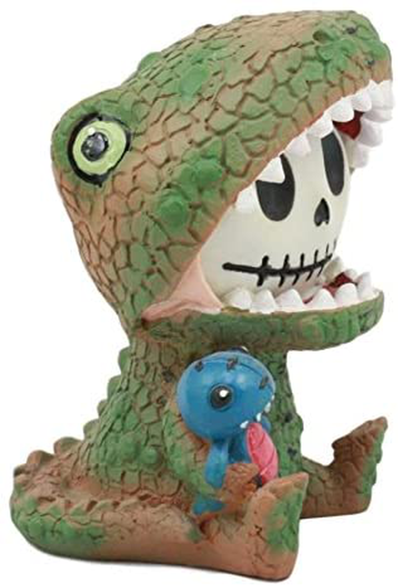 Gifts & Decor Ebros Tyrannosaurus Rex Dinosaur Furrybones Figurine 3" Tall Furry Bones Skeleton in T-Rex Costume Carrying Blue Dino Doll Sit Up Collectible Decorative Toy Home & Garden > Decor > Seasonal & Holiday Decorations Gifts & Decor Default Title  