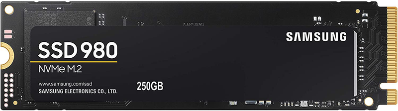 Samsung Electronics (MZ-V8V500B/AM) 980 SSD 500GB - M.2 NVMe Interface Internal Solid State Drive with V-NAND Technology Electronics > Electronics Accessories > Computer Components > Storage Devices SAMSUNG 250GB  