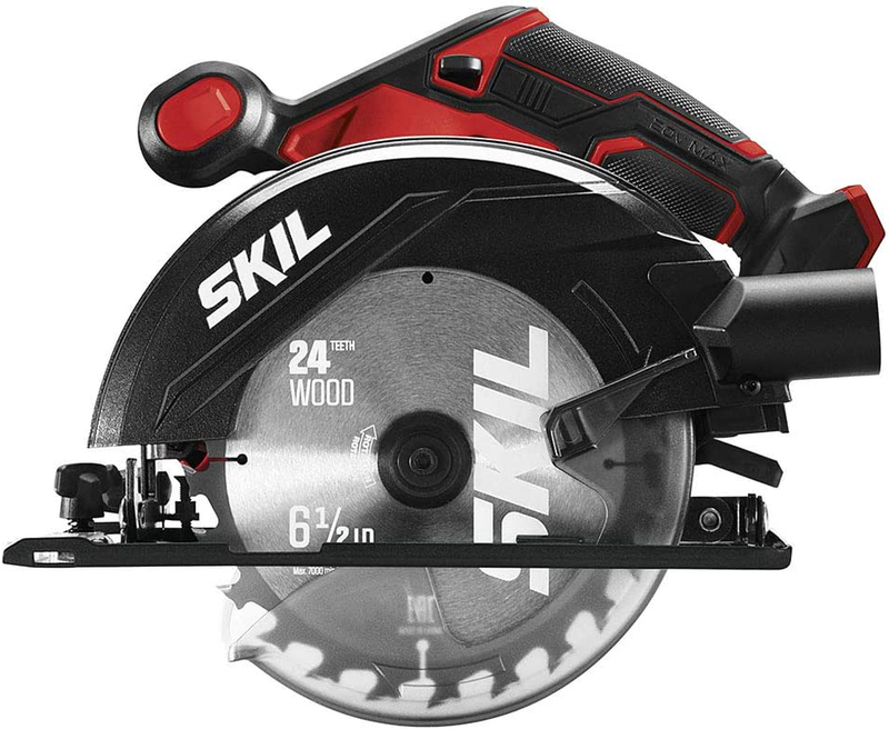 SKIL 20V 4-Tool Combo Kit: 20V Cordless Drill Driver, Reciprocating Saw, Circular Saw and Spotlight, Includes Two 2.0Ah Lithium Batteries and One Charger - CB739701 Hardware > Tools > Multifunction Power Tools Skil Circular Saw Tool Only  
