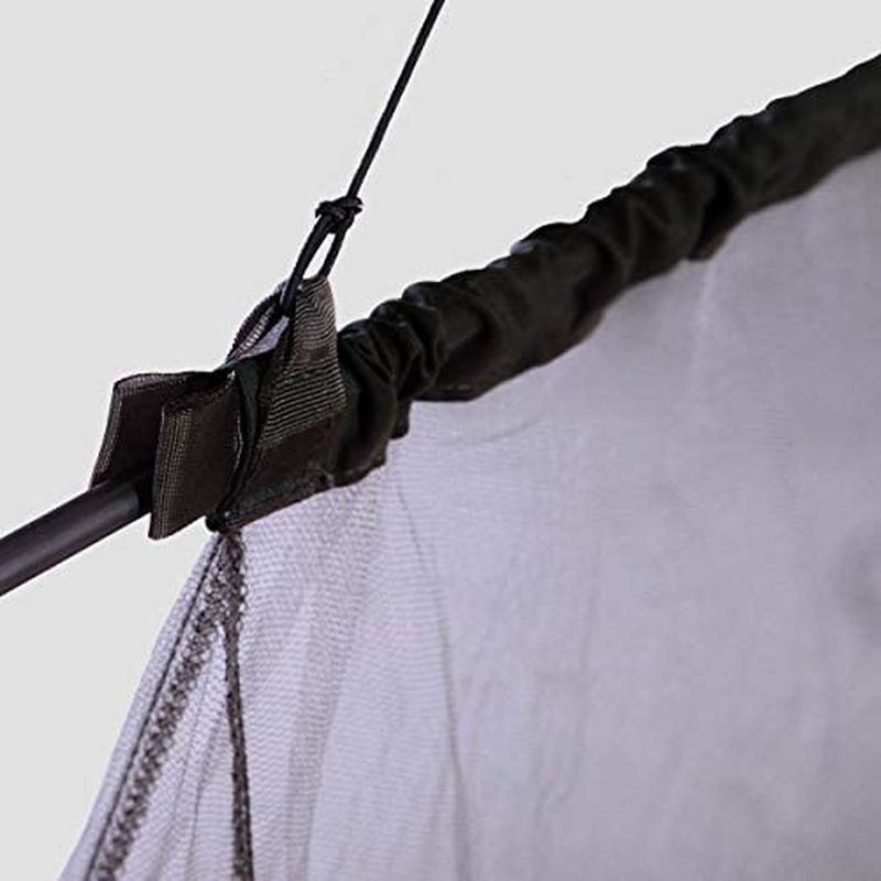 ORYX Mosquito Net for Bed Outdoor Camping Tent, Camping Bug Net Mosquito Tent for Mesh Tent Cot, Mosquito Netting for Patio 94X67X51 Inch(Black) Sporting Goods > Outdoor Recreation > Camping & Hiking > Mosquito Nets & Insect Screens ORYX   
