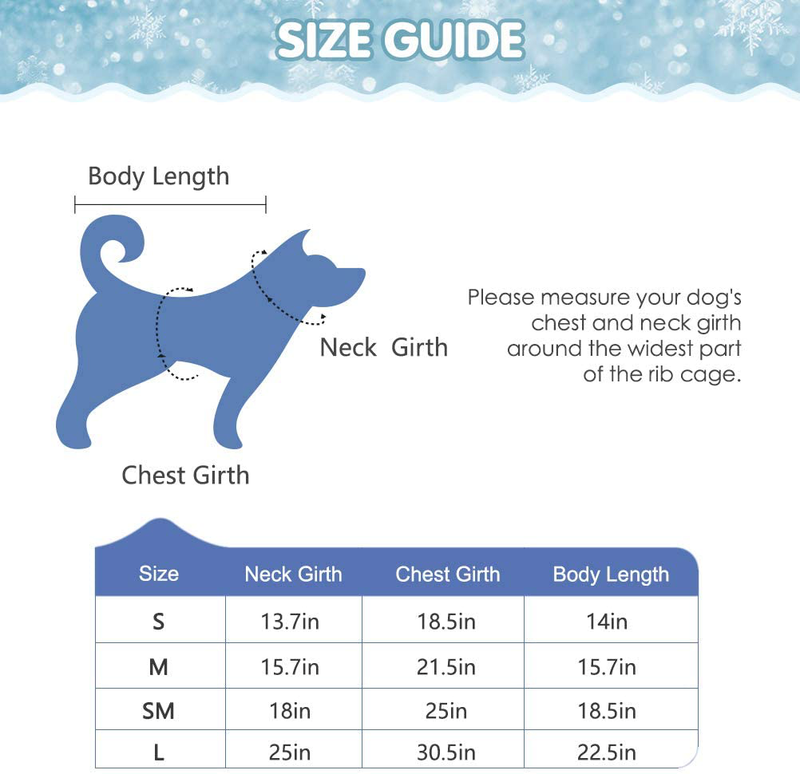 Classic Snowflake Dog Sweater - Soft Thickening Dog Cat Warm Coat Apparel, Winter Knitwear Pet Clothes for Cold Weather Animals & Pet Supplies > Pet Supplies > Dog Supplies > Dog Apparel BINGPET   