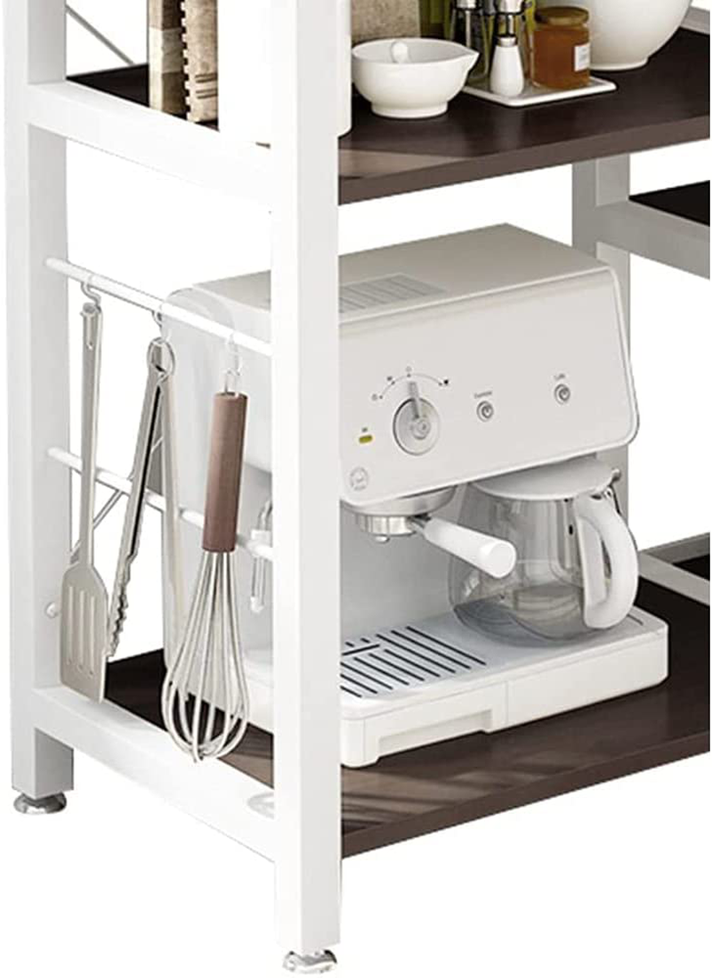 Soges 3-Tier Kitchen Baker'S Rack Utility Microwave Oven Stand Storage Cart Workstation Shelf, W5S-B Home & Garden > Kitchen & Dining > Food Storage soges   