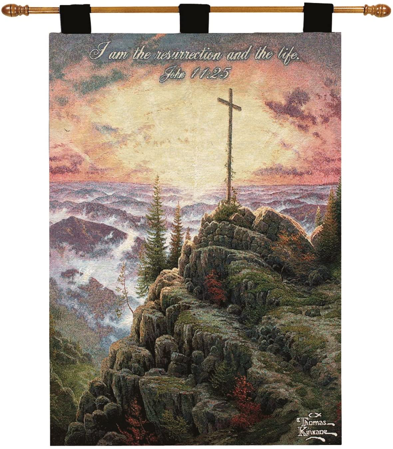 Manual Inspirational Collection 13 X 18-Inch Wall Hanging with Frame, Ten Commandments Home & Garden > Decor > Artwork > Decorative Tapestries Manual Woodworker Sunrise with Verse by Thomas Kinkade 26 by 36-Inch 