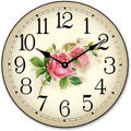 Lavender Large Wall Clock, 8 Sizes, Great for Bedroom, Living Room, Kitchen, Whisper Quiet, Handmade in The USA Home & Garden > Decor > Clocks > Wall Clocks The Big Clock Store 2. Rose 36-Inch 