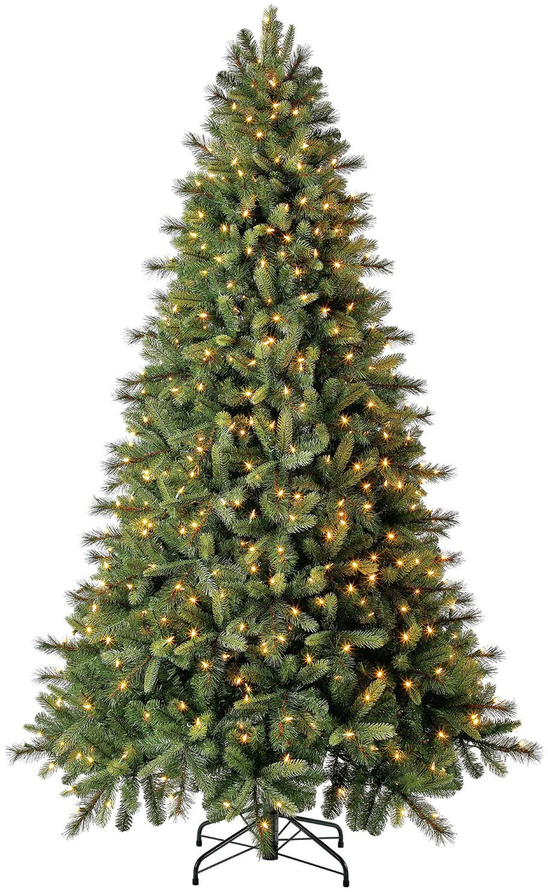 Evergreen Classics 9 ft Pre-Lit Norway Spruce Quick Set Artificial Christmas Tree, Warm White LED Lights Home & Garden > Decor > Seasonal & Holiday Decorations > Christmas Tree Stands Evergreen classics 7.5 ft  