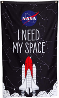 Nasa Indoor Tapestry Wall Banner (30" by 50") (Logo) Home & Garden > Decor > Artwork > Decorative Tapestries Calhoun Need My Space  