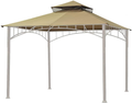 Eurmax 10FT x 10FT Double Tiered Gazebo Replacement Canopy Roof Top（Navy Blue） Home & Garden > Lawn & Garden > Outdoor Living > Outdoor Structures > Canopies & Gazebos Eurmax Beige  