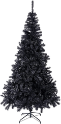 Sunnyglade 4 FT Premium Artificial Christmas Tree 400 Tips Full Tree Easy to Assemble with Christmas Tree Stand (4ft) Home & Garden > Decor > Seasonal & Holiday Decorations > Christmas Tree Stands Sunnyglade Black 7.5 FT 