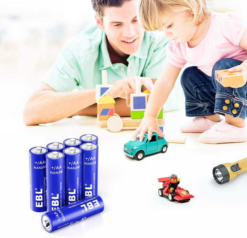 EBL Alkaline AA Batteries (28 Count), 1.5V Double A Long Lasting Alkaline AA Battery Electronics > Electronics Accessories > Power > Batteries EBL   